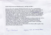 Bericht Ingeborg Eberhard von der Stiftung AXA von Herz zu Herz, 9. November 2005
